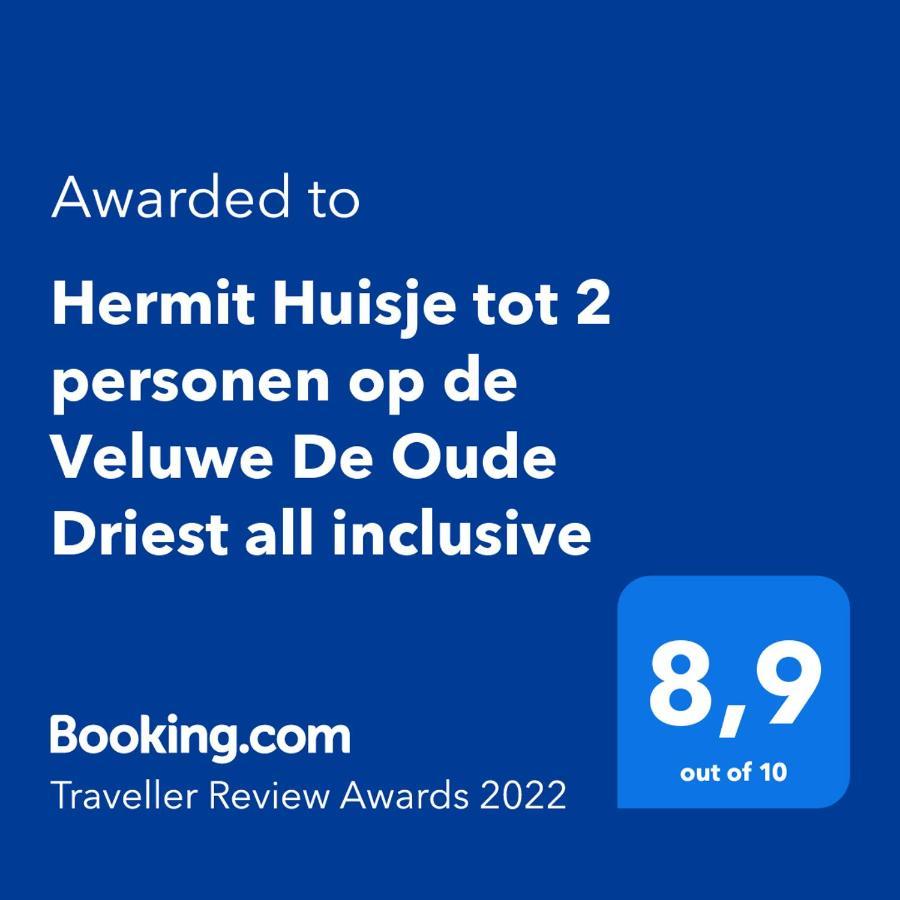 Ruim En Gezellig Chalet Voor 2 Personen Op De Veluwe Recreatiepark De Oude Driest Putten Esterno foto